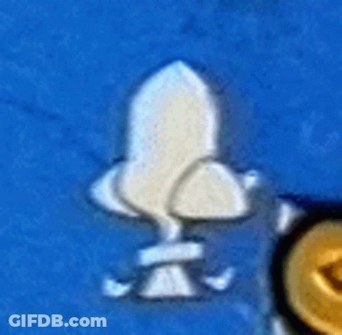 Cow Drawing On Blue Background GIF