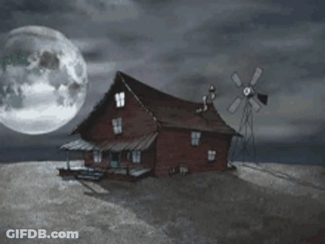 Cowardly Dog Farm House Its Free Real Estate GIF