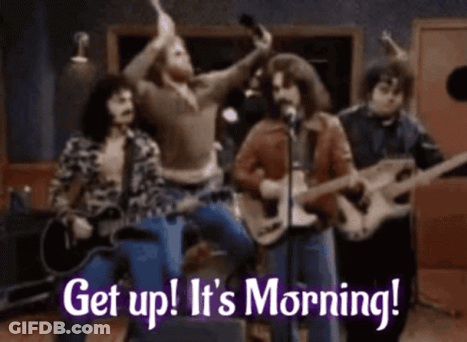 Cowbell Banging Band GIF