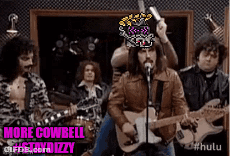 Cowbell Dragon GIF