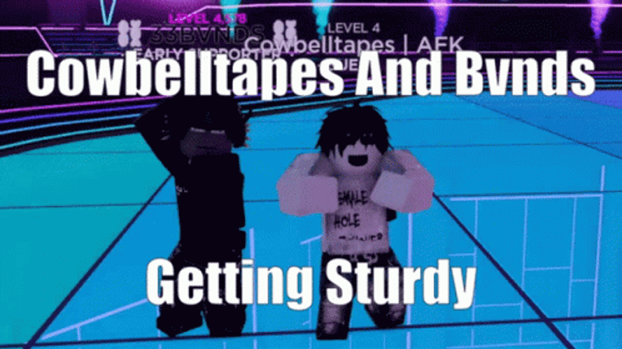 Cowbelltapes Getting Sturdy Dance GIF