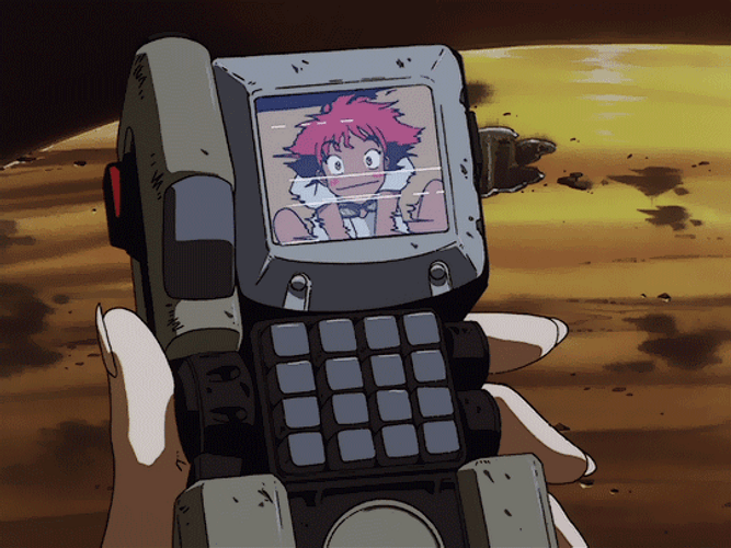 Cowboy Bebop Edward Glitch GIF