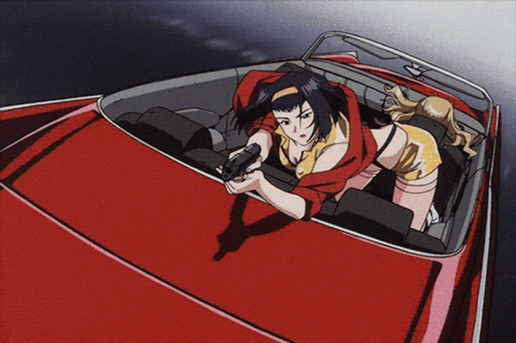 Cowboy Bebop Faye Julia GIF
