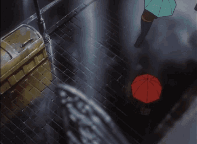 Cowboy Bebop Julia In The Rain GIF