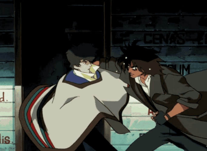 Cowboy Bebop Spike Asimov Fight GIF