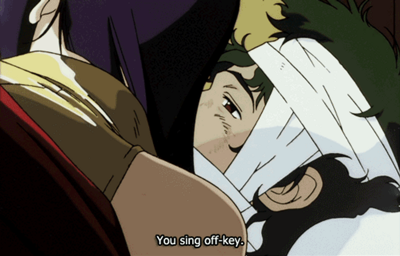 Cowboy Bebop Spike Faye GIF