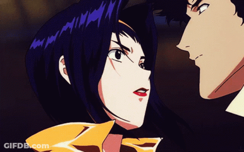 Cowboy Bebop Spike Spiegel With Faye Valentine GIF