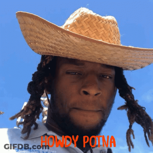 Cowboy Dude Howdy Potna GIF