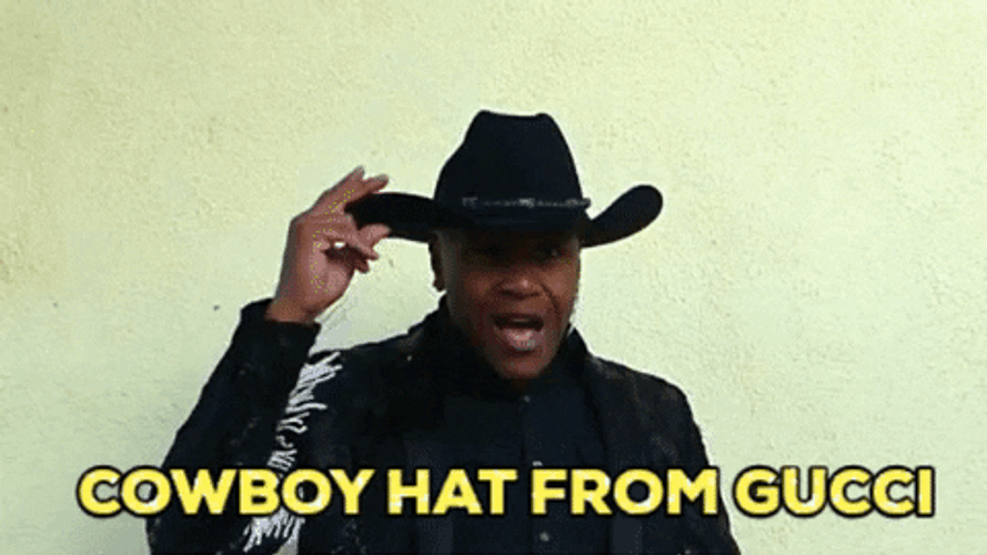 Cowboy Hat From Gucci GIF