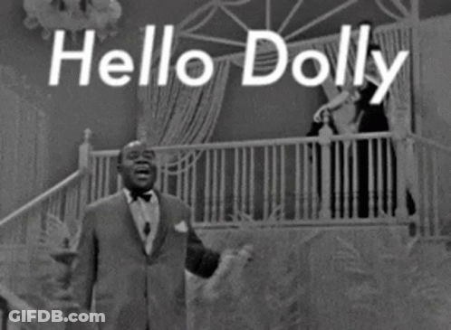 Cowboy Hat Man Holding Bucket Says Love You Dolly GIF