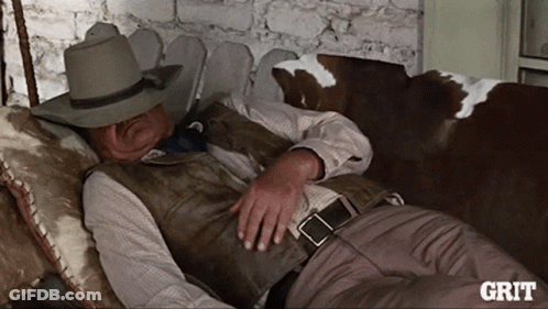 Cowboy Hat Man Holding Gun In Forest Movieclips.com GIF