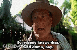 Cowboy Hat Man Saying Everybody Knows That God Damn Boy GIF
