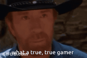 Cowboy Hat Man Saying What A True True Gamer GIF