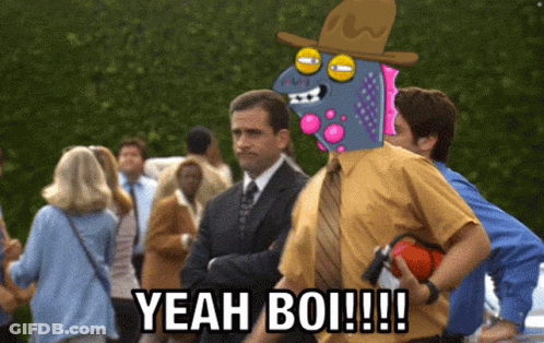 Cowboy Hat Man Saying Yeah Boi GIF