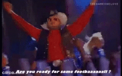 Cowboy Hat Man Says Are You Ready For Football GIF