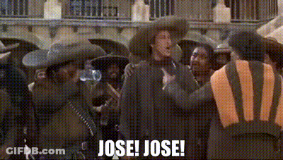 Cowboy Hat Man Shouting Jose Jose GIF