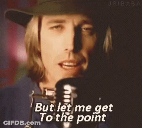 Cowboy Hat Man Singing Says But Let Me Get To The Point GIF