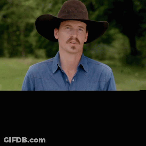 Cowboy Hat Man: They Can't Get Away GIF