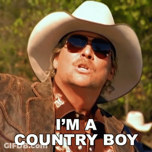 Cowboy Hat Sunglasses Country Boy GIF