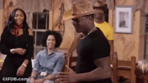 Cowboy Line Dancing GIF
