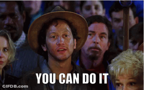 Cowboy Saying You Can Do It GIF