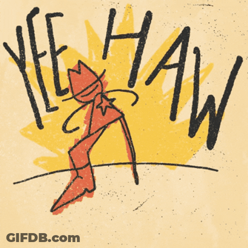 Cowboy Sheriff Yeehaw GIF