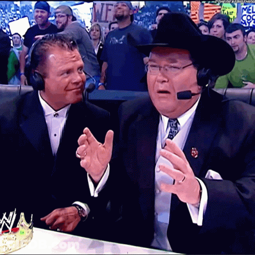 Cowboy Talking To Man In Suit GIF