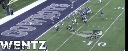 Cowboys Football Game On Field GIF