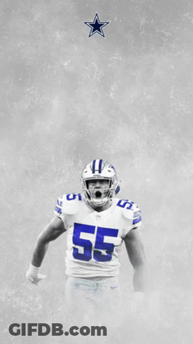 Cowboys Football Player Number 55 GIF