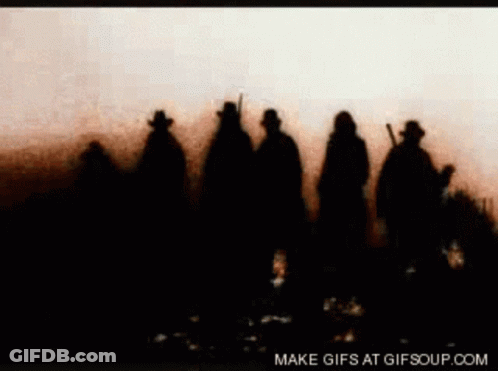 Cowboys Standing In A Line Make GIFs At Gifsoup GIF