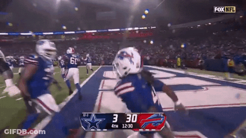 Cowboys Vs Bills On Fox NFL GIF