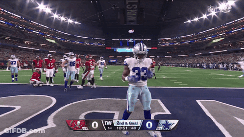 Cowboys Vs Buccaneers Football Game GIF