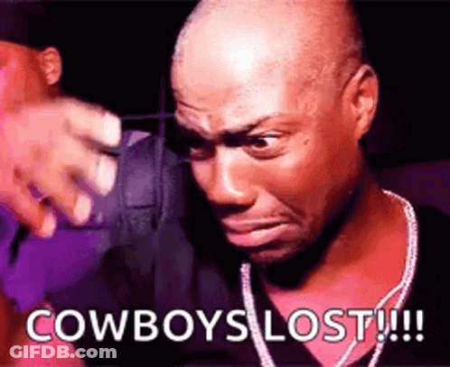 Cowboys Vs Eagles Game Poster GIF
