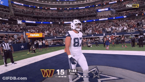 Cowboys Vs Vikings On Fox NFL GIF