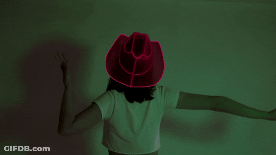 Cowgirl Back Dancing GIF