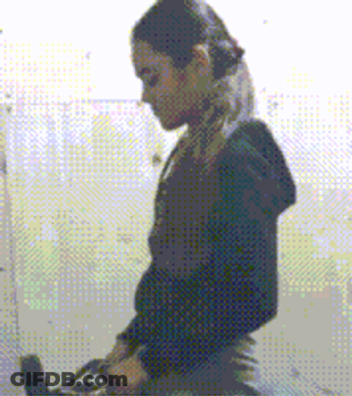 Cowgirl Horse Ride GIF