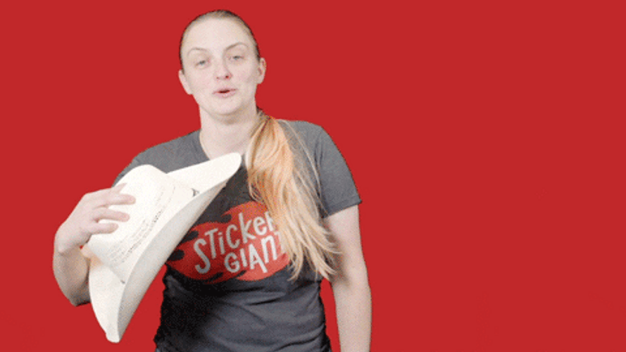 Cowgirl Melting It's Hot GIF