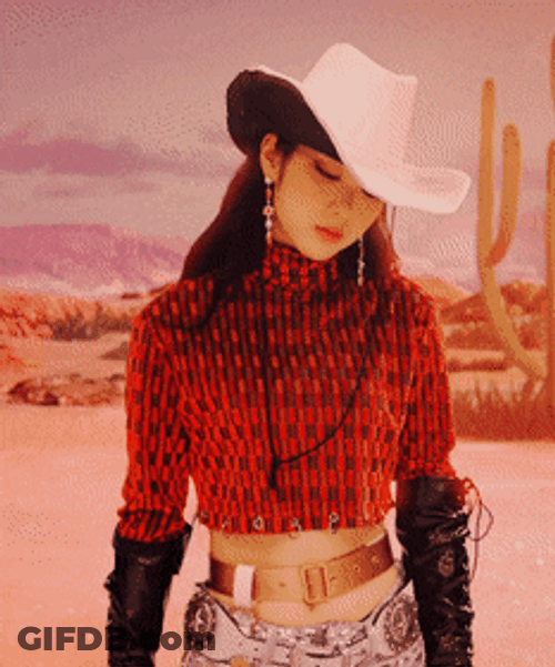 Cowgirl Oh My Girl Jiho GIF