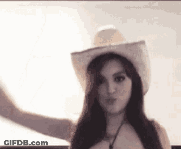 Cowgirl Rope Dance GIF