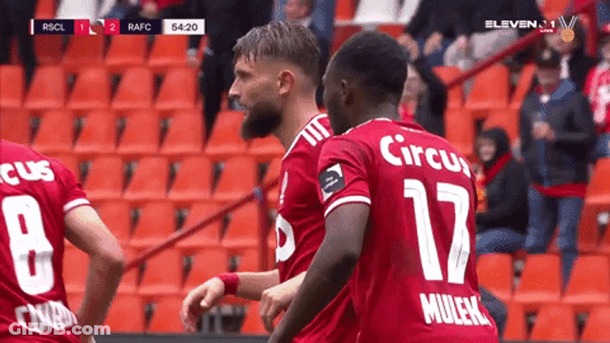 Coyr Congo Red Jersey High Five GIF