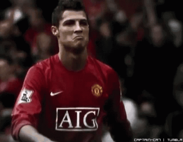 Cr7 Big Pout GIF