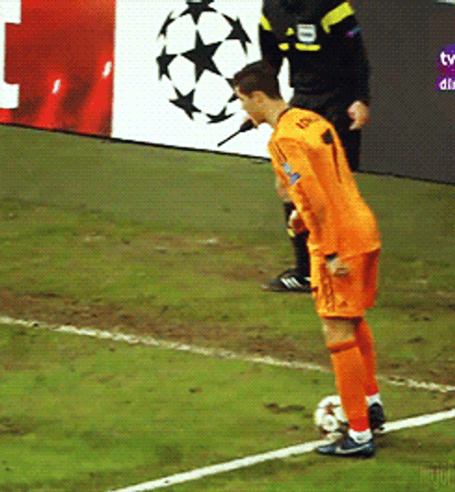 Cr7 Kicking In GIF
