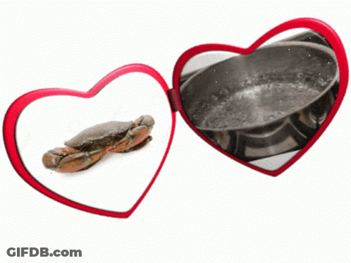 Crab And Boiling Water GIF