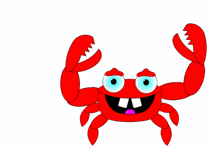 Crab Naughty Cute Cartoon GIF