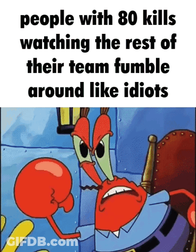 Crab People With 80 Kills Watching Team Crumble GIF