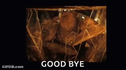 Crab Saying Good Bye GIF