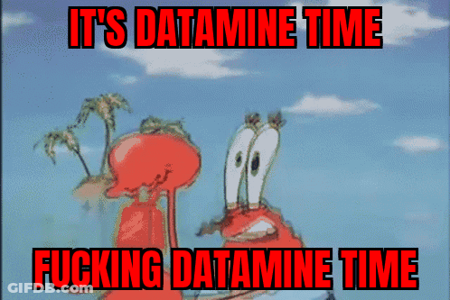 Crab Saying It's Datamine Time Fucking Datamine Time GIF