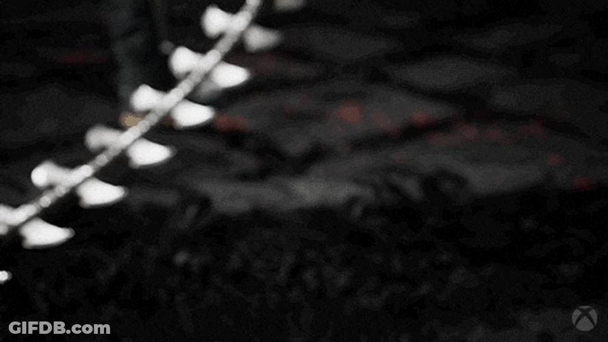 Crack The Black Punk Spike Whip GIF