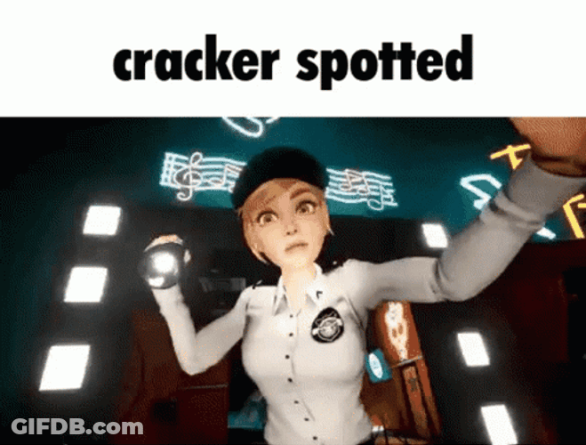 Cracker Spotted By Police GIF