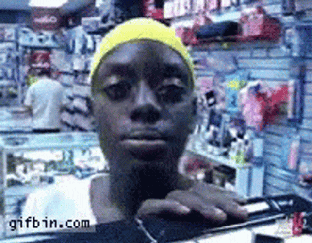 Crackhead Showing Duck Face GIF